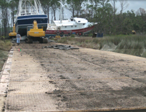 超高分子量聚乙烯板臨時(shí)路面